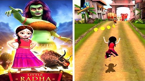 Little Radha Run - Tap and Jump Walkthrough Run Android , iOS Mobile Game 2022 Gameplay