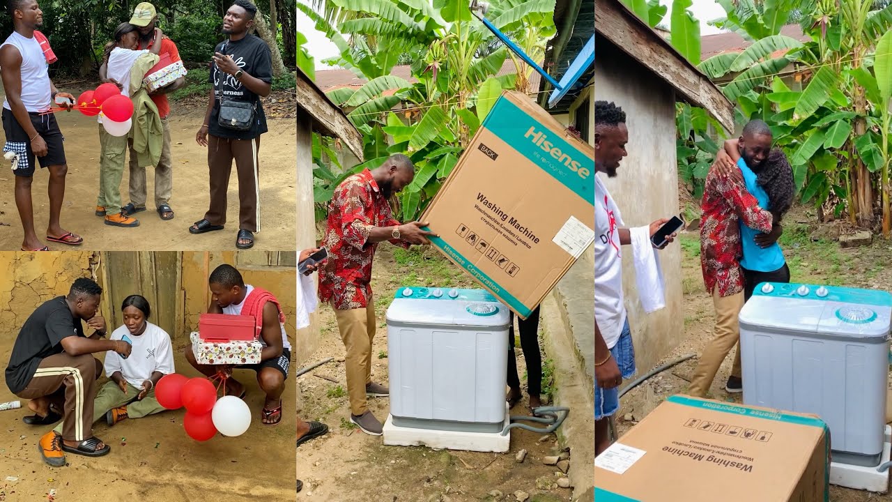 Girlfriend return from NYSC to surprise her boyfriend who sponsored her ...