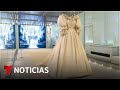 Exhiben el vestido de boda de la princesa Diana en Londres | Noticias Telemundo