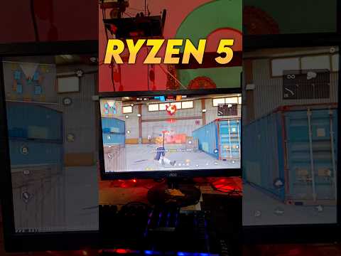 Ryzen 5 5600g Free Fire Gameplay without Graphics Card | Free Fire Handcam Gameplay #shors #freefire