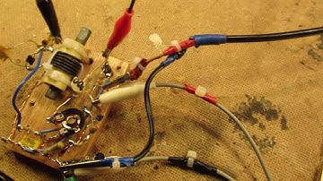 Slug tuned sine wave radio oscillator 3 - 8 MHz (demo, schematic, drawing)