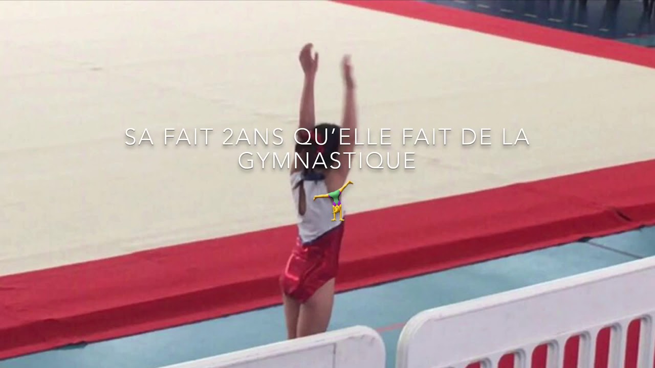 Compétition gymnastique de ma soeur 🤸‍♀️|| Fédérale B 7-9ans