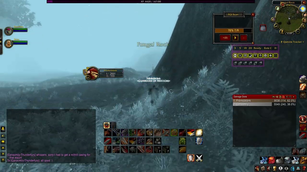 Fire Plume Ridge Un'Goro Crater Arms Warrior World of Warcraft Classic Era 13