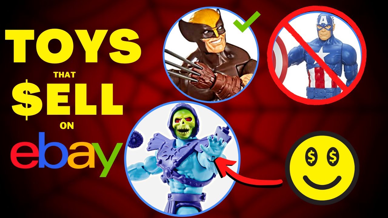 Which Used Toy Characters Resell for on EBAY? YouTube