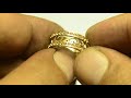 #СекретыЮвелира Изготовление из золота кольца с растительным орнаментом и камнями