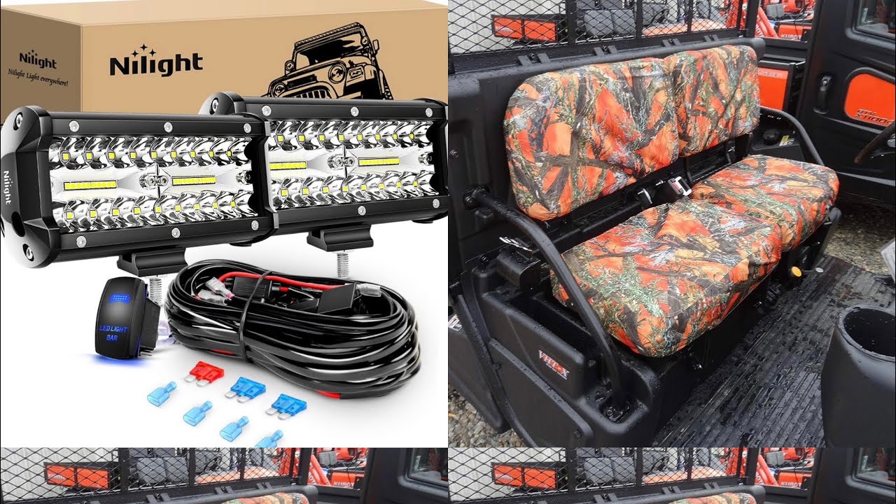 Accessorizing my new Kubota RTV1100