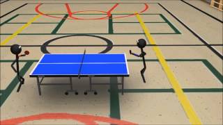 Stickman table tennis screenshot 2