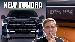 ALL-NEW 2024 Toyota Tundra 1794 Limited Edition!! SHOULD YOU BUY?