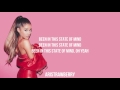 Ariana Grande Greedy Lyrics