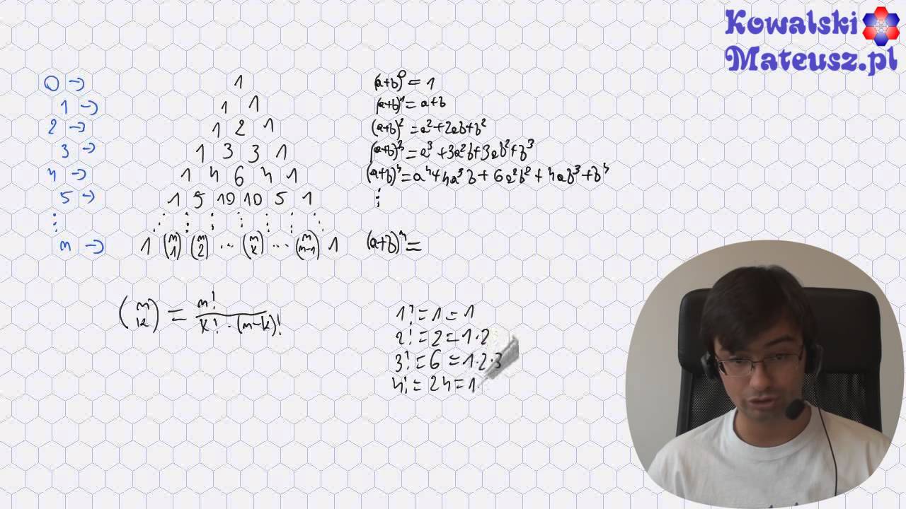 Jak Się Ma Trójkąt Pascala Do Wzorów Skróconego Mnożenia, Silni, Symbolu Newtona, Dwumianu Newtona