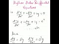 Higher order differential equatons solution cf+pi #engineeringmathematics #differential_equation