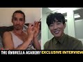 The Umbrella Academy Season 2 Interview- Robert Sheehan and Justin Min