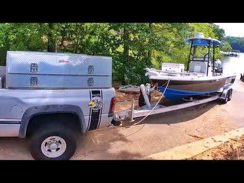 How to Launch a Boat ALONE! Dock or NO Dock!
