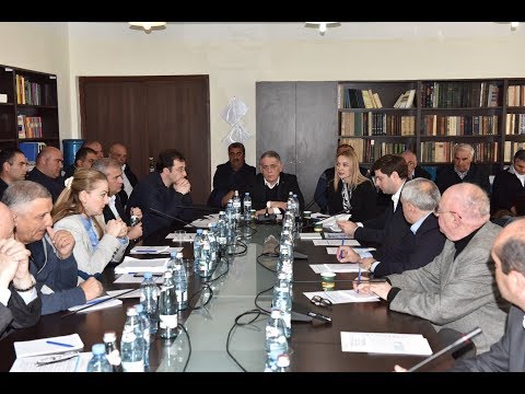 დარგობრივი ეკონომიკისა და ეკონომიკური პოლიტიკის კომიტეტის წევრების შეხვედრა კაჭრეთში