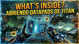 🟡¿Suerte de Campeón? Abriendo🏆Datapads más valiosos de War Robots #warrobots #gaming #videogames 