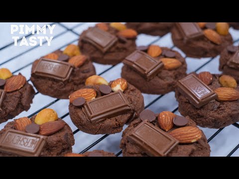 Chocolate CooKies RECIPE คุกกี้ช็อคโกแลต อร่อย เข้มข้น