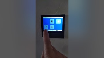 My nspanel with home assistant