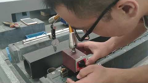 CNC Granite Assembly Measurement of Guide rail Parallelism with high preicison.