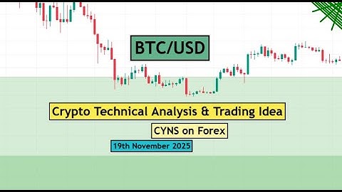 BTCUSD | Crypto Technical Analysis for 19th November 2025 by CYNS on Forex