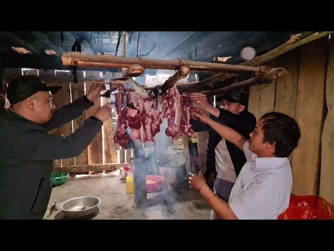 Video Quà Tết Đán Dầu Khuổi Niềng Đầu bếp món Lẩu Lợn đen. - youtube