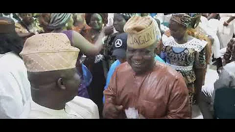 Besco Azeez Adisa ( Arole Agba Dr.Sikiru Ayinde Barrister) for Ogunyando and Pastor Ige family.