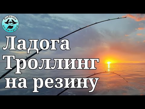 Ладога. Троллинг на резину.