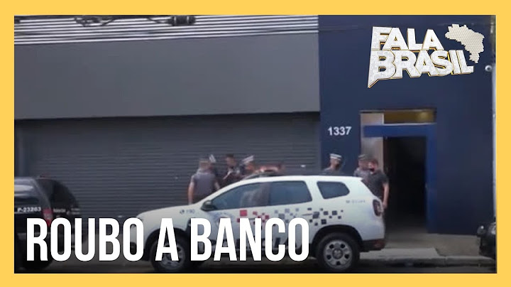 Assaltantes se passam por seguranças para roubar cofre de banco