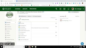 Schoology: Create and Edit a Folder
