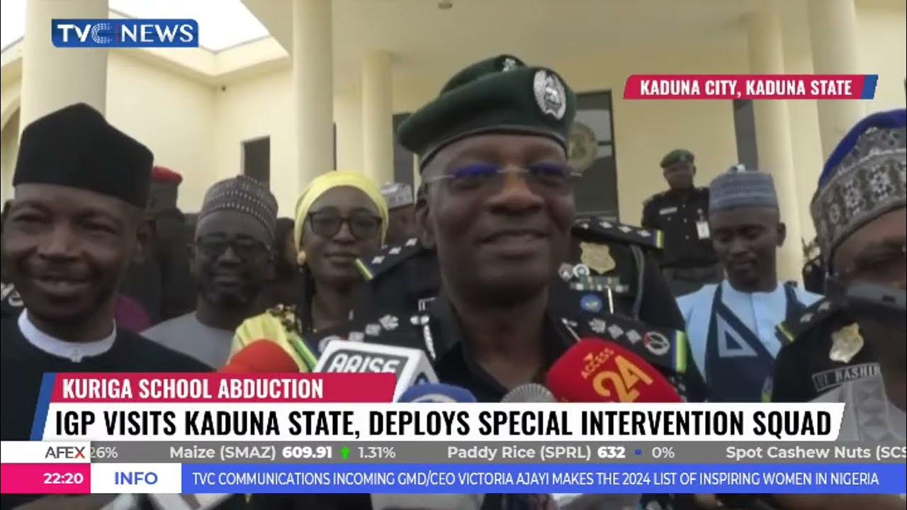 IGP Visits Kaduna State, Deploys Special Intervention Squad