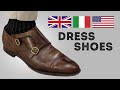 Italian vs. American vs. English Men's Dress Shoes & What Distinguishes Them - Gentleman's Gazette