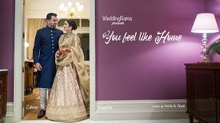 You feel like Home | Sagarika Ghatge & Zaheer Khan wedding film