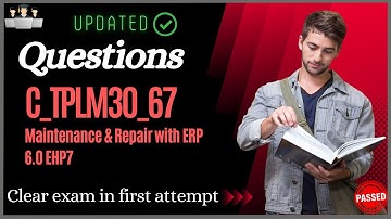 SAP C_TPLM30_67 Certification Questions and Study Material [Latest]