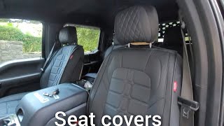 New seat covers.