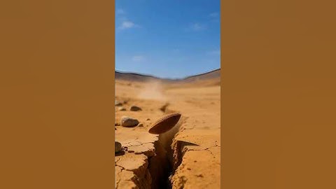 The camel saves the date palm tree from drying up by seeing water😭#ai #tree #plants #water