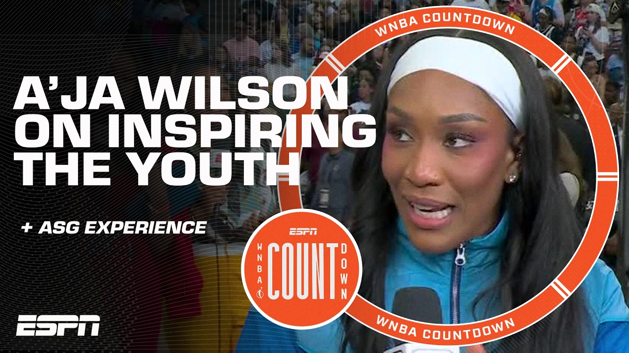 A'ja Wilson on her mentality on the court and inspiring the next generation 🏀 | WNBA Countdown
