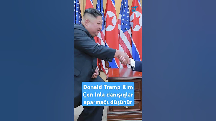 Donald Tramp Kim Çen Inla danışıqlar aparmağı düşünür #sonxeber #xeberler #azerbaycan