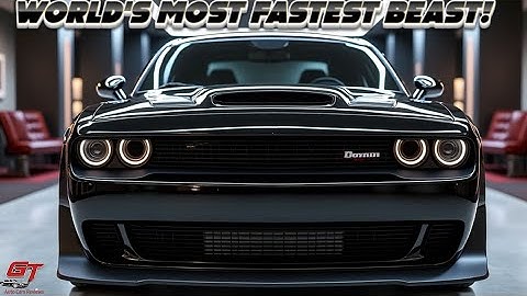 2025 Dodge Demon 170 Review - Fastest Muscle Car Ever! 