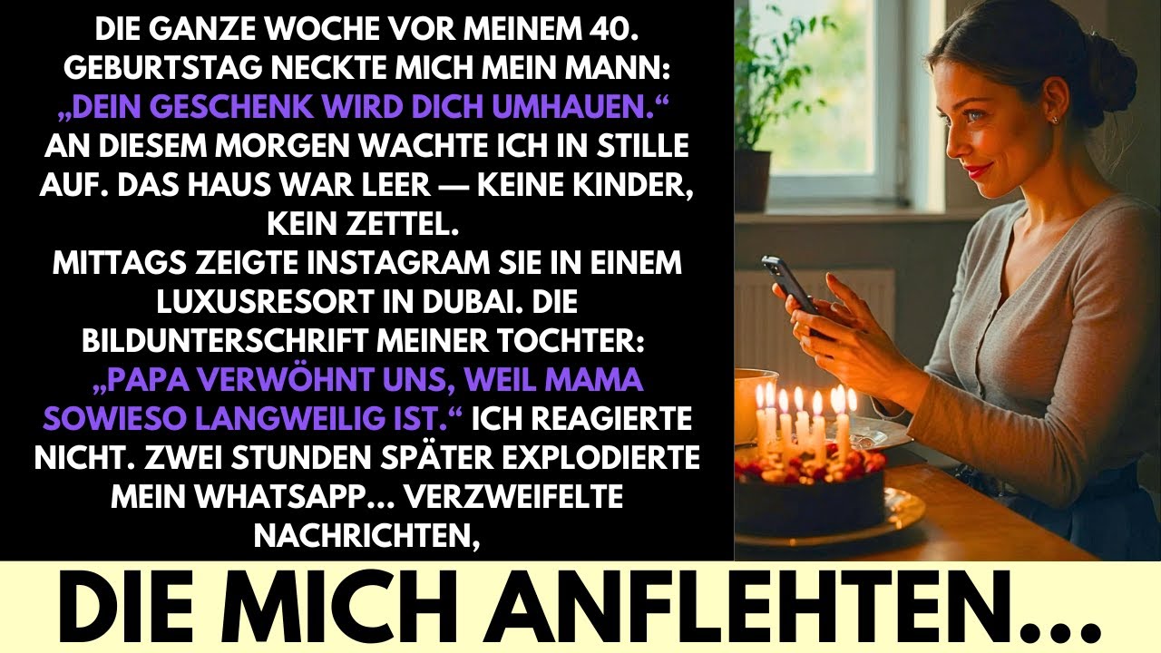 Mein Mann Nahm Unsere Kinder Zu Meinem Geburtstag Mit Nach Dubai—Und Bereute Es