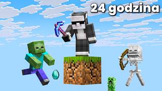 Przeżyłem 24h na Jednym Bloku w Minecraft..