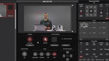 How to use Auto-Tracking Software AW-SF100 for PTZ Cameras