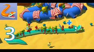 Snake Rivals - Gameplay Walkthrough Part 3 (iOS, Android)