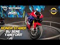 Honda Standı yanıyor! Motobike 2020