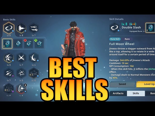Solo Leveling: Arise - USE THESE SKILLS TO MAKE YOUR SUNG JINWOO STRONGER ( Best Skills) class=