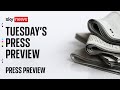 Press Preview: Tuesday