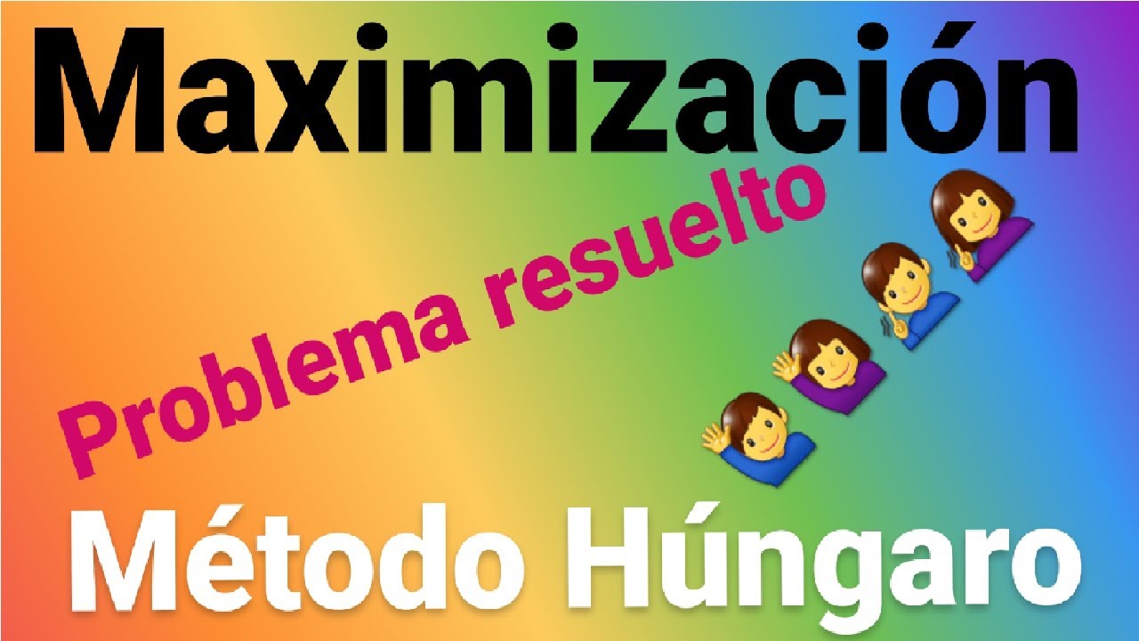 🚨 Método Húngaro MAXIMIZAR problema resuelto PASO A PASO Ejercicio 943 Solucionario Render Max 🚨 Método Húngaro MAXIMIZAR problema resuelto PASO A PASO Ejercicio 943 Solucionario Render Max