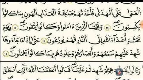 تلاوة طيبة للقارئ محمد أبوقفة ما تيسر من سورة فصلت