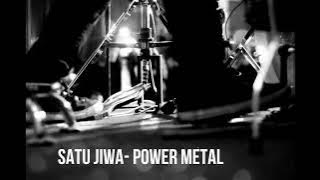Satu Jiwa - Power Metal, Drumless, Minus one Drum, Drums Backing Track, no drum,