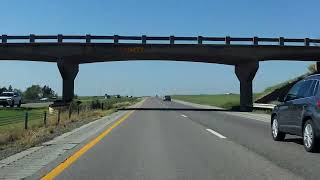 Interstate 35 - Oklahoma (Exits 170 to 157) southbound