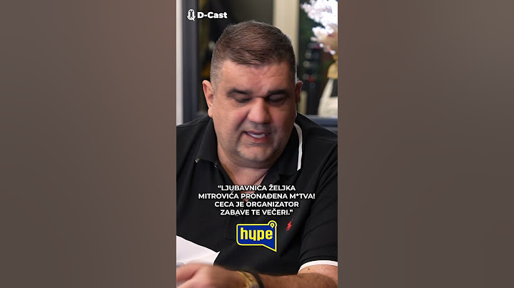 Saša Mirković o ljubavnici Željka Mitrovića koja je pronađena mrtva u hotelu Hayatt | DCAST #hypetv
