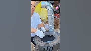 Bếp củi thông minh, bếp củi không khói, bếp củi mang đi dã ngoại #bepcuikhongkhoi #bepcuithongminh